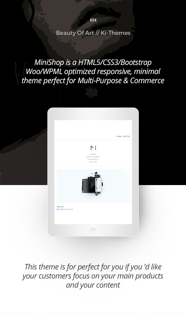 Minishop – Multipurpose, e-Commerce WordPress Theme