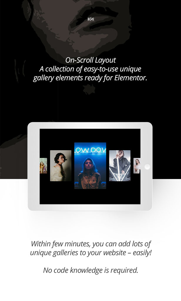 Permalink to On-Scroll Layout Galleries for Elementor